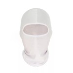 Face protection mask / hood, for paintball, skiing, motorcycling, airsoft, white color